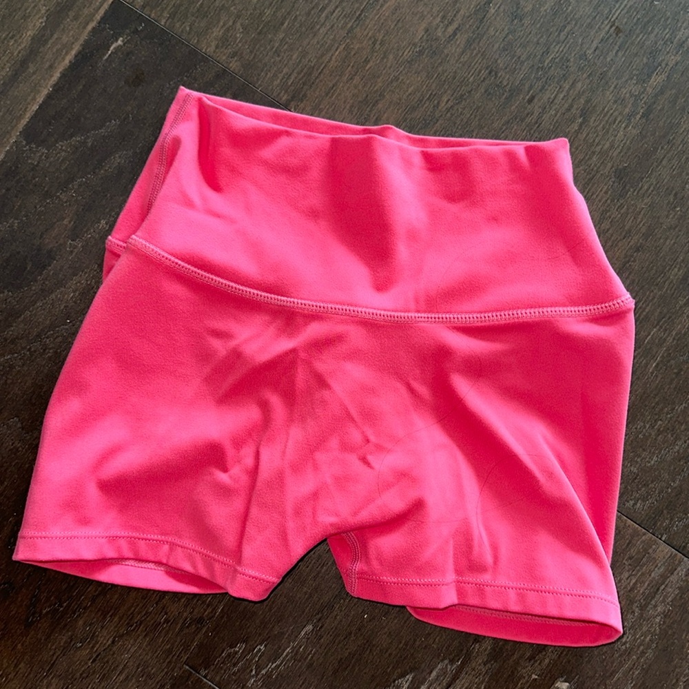 CSB Pink workout Shorts small - like new